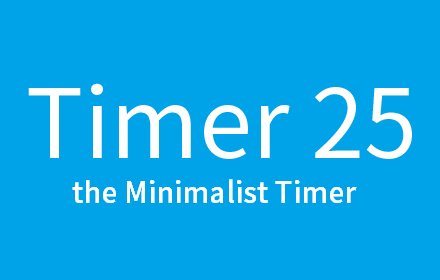 Timer 25: the Minimalist Timer small promo image