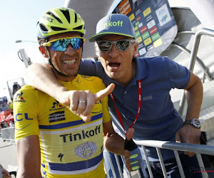 Zelfs na droomafscheid voor Alberto Contador kan Oleg Tinkov het niet laten om nog eens goed hard tegen de schenen te stampen