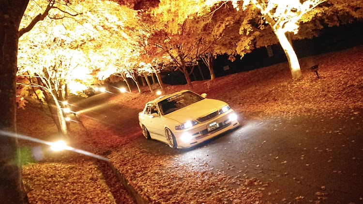 マークIIのもみじ湖・紅葉ライトアップに関するカスタム事例の投稿画像1枚目