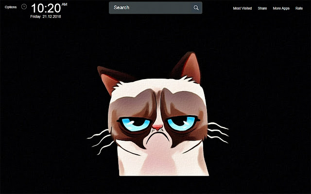 Grumpy Cat Wallpapers Theme New Tab