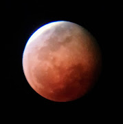 The lunar eclipse seen over Pietermaritzburg on July 27 2018. This awesome shot was taken through a telescope using a smartphone.