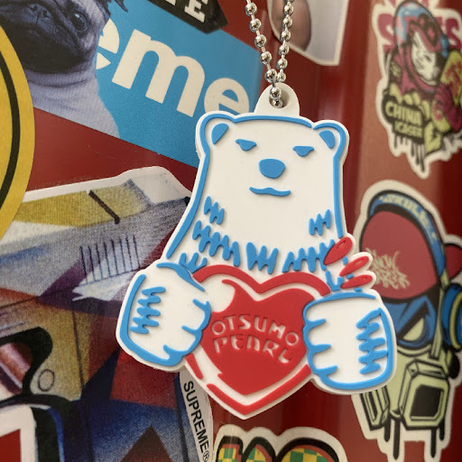 Title 2, White Bear Pendant Keychain Car Hanger Adorable...