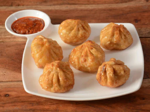 Chicken Fried Momos (6 Pieces)