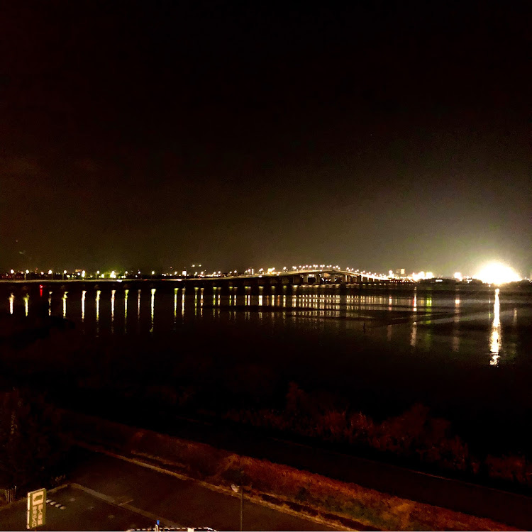 Nボックススラッシュの温泉♨️・屋上駐車場・クリスマスイルミネーション・ビールで乾杯・琵琶湖大橋に関するカスタム事例の投稿画像3枚目