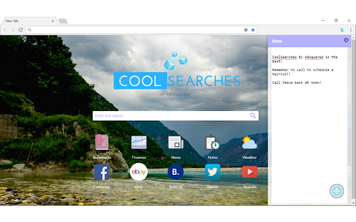 CoolSearches New Tab