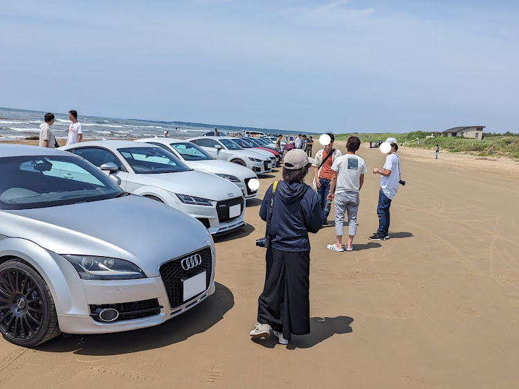 アルテオンの千里浜なぎさドライブウェイ・TTの集まりに潜入・10月は千里浜EURO-meeting・アルテオン仲間募集中に関するカスタム事例の投稿画像4枚目