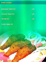 Madina hotel menu 1