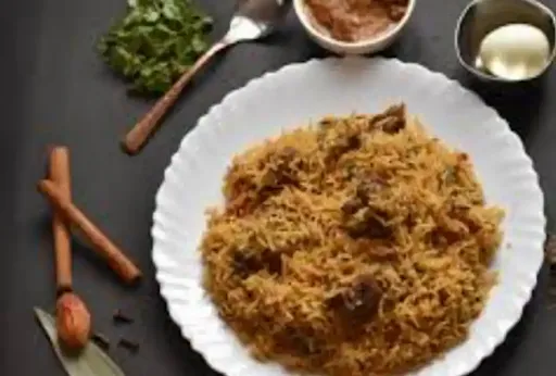 Mutton Biryani With Gravy[2 Pieces]