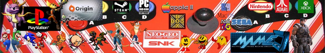 Old Classic Retro Gaming Banner