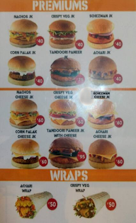 Jumboking - Indian Burger menu 2