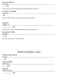 Cafe 20 menu 1