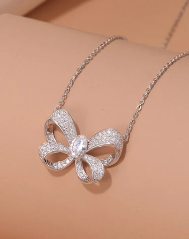 925 Sterling zilveren ketting met k - 2