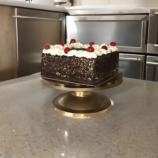 Black Forest Square Shape Cake