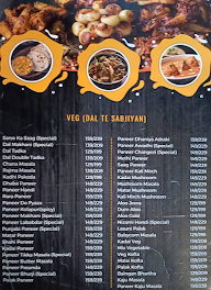 Punjabi Nawabi menu 5