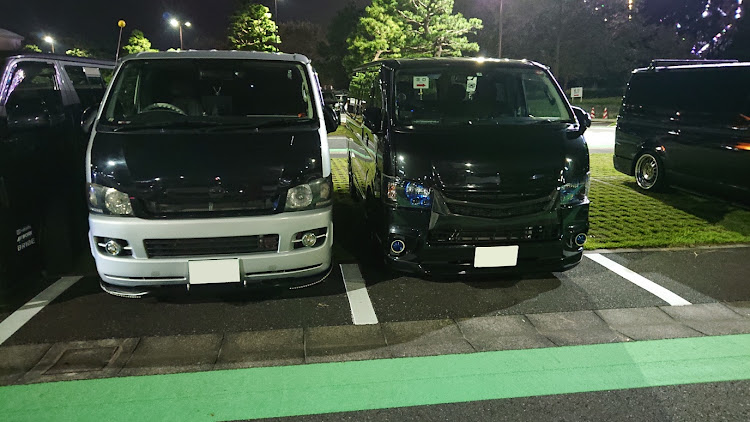 ハイエースバンの葛西オフ・たくさんの参加ありがとうございましたに関するカスタム事例の投稿画像14枚目