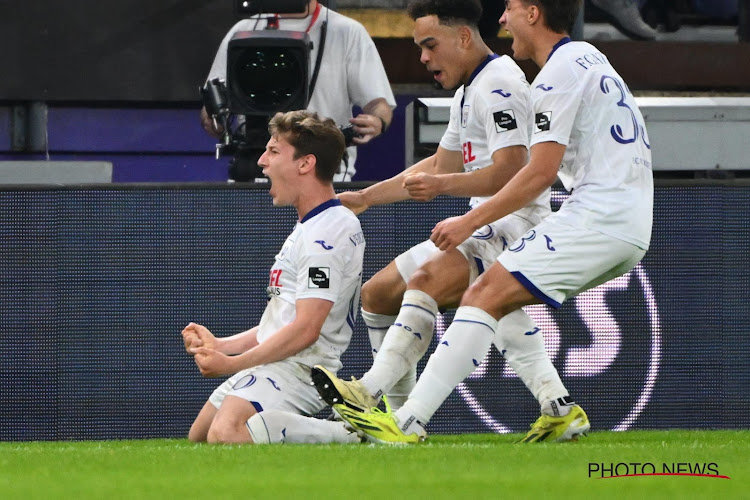 Anderlecht plie en fin de match, mais reprend la tête du classement en attendant Bruges 