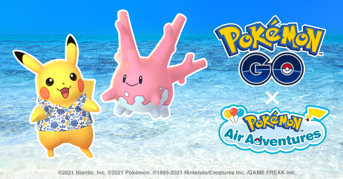 Pokemon Air Adventures Global Collaboration Event Coming In May Pokemon Go