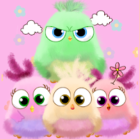 Cute birds Theme Live Wallpaper Fluffy Cute