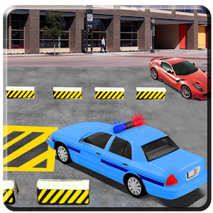 Highway Police Car Parking 3D Sheriff Car Driving  Icon