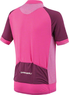 Garneau Lemmon Junior Jersey - Pink Glow/Magenta Purple Short Sleeve Youth X-Large alternate image 0