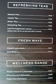 Cafe Coffee Day menu 2