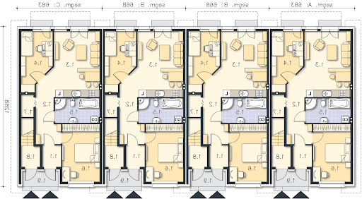 Almere DCS14 - Rzut parteru