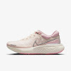 zoom x invincible run flyknit guava ice / pink glaze / beary green / metallic silver