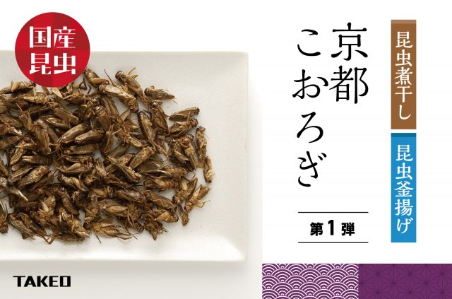 TAKEO 昆虫食の取り組み 京都コオロギの画像