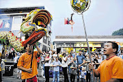 FIREBRAND: A dragon dance in celebration of the Chinese New Year in Cyrildene, Johannesburg