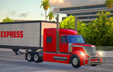 American Truck Car Driving Game small promo image