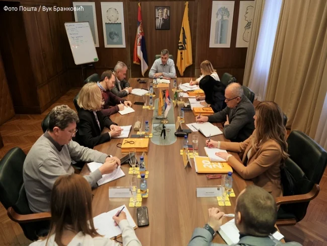 Poslovodstvo Pošte Srbije razgovaralo o programu poslovanja