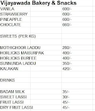 Vijayawada Bakery & Snacks menu 1