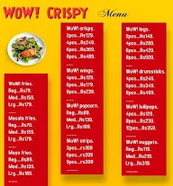 Wow Crispy menu 1