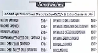 Sandwich Maker menu 1