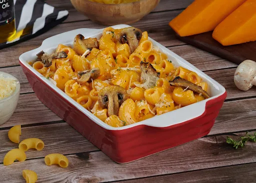Mac & Cheese With Truffled Mushrooms