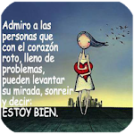 Cover Image of Download Frases Animo Positivas 1.2 APK