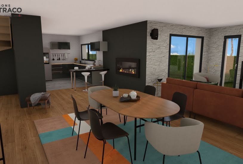  Vente Terrain + Maison - Terrain : 443m² - Maison : 126m² à Fresne-le-Plan (76520) 