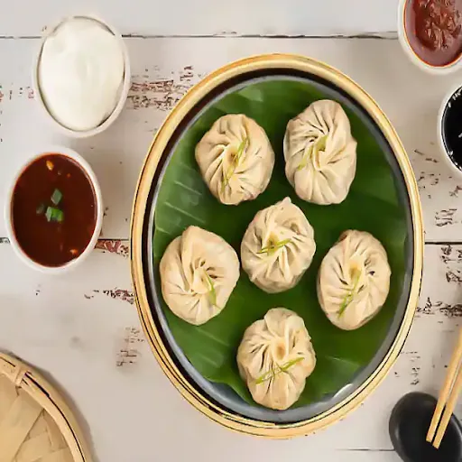 Chicken Steam Momos [6 Pieces]