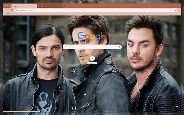 Guys in leather jackets chrome extension