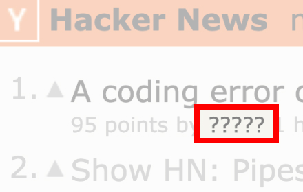 Hacker Whos - Hide Hacker News Usernames small promo image