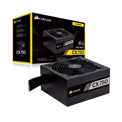 Nguồn máy tính CORSAIR CX750 - 750W - 80 Plus Bronze