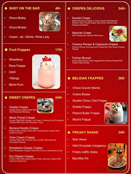 DCR Cafe Dark Chocolate Room menu 3