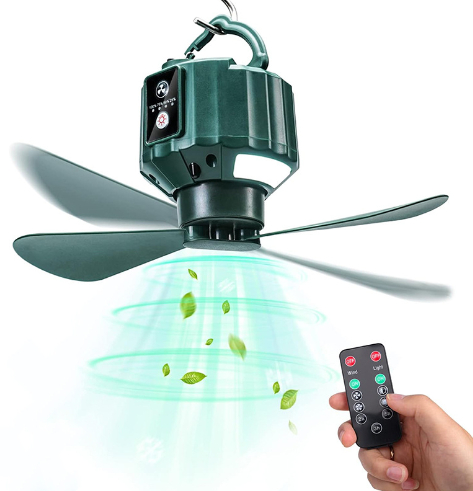 Title 1, High Endurance Camping Tent with Fan and Lamp, ...