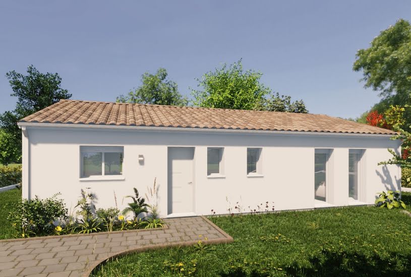  Vente Terrain + Maison - Terrain : 579m² - Maison : 100m² à Gamarde-les-Bains (40380) 