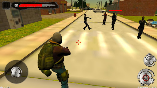 Code Triche Halloween Town - Tir au zombie cible morte APK MOD (Astuce) screenshots 3