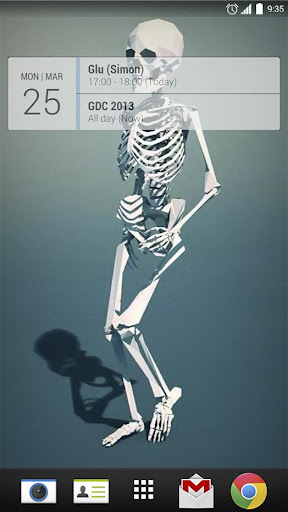 Skeleton Walk Cycle LWP