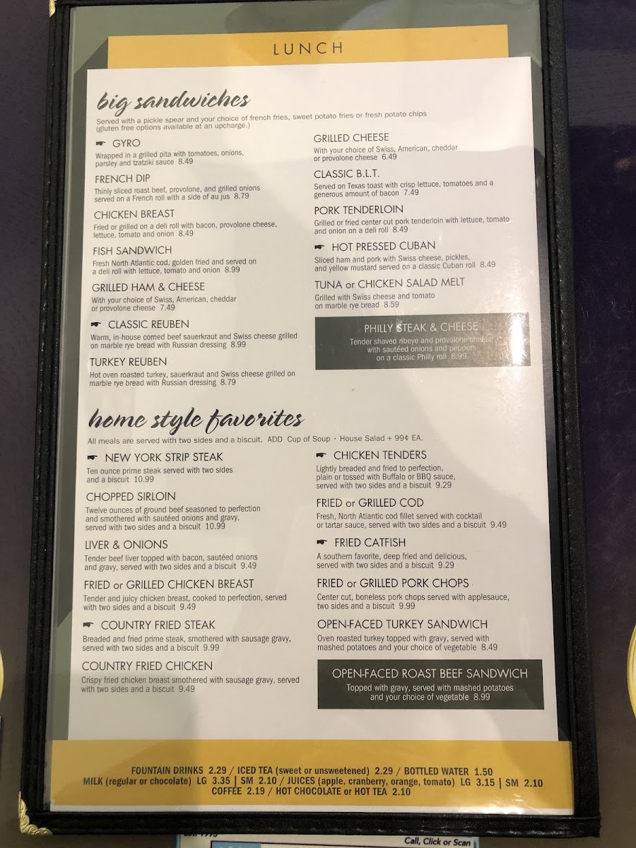 Egg Station gluten-free menu