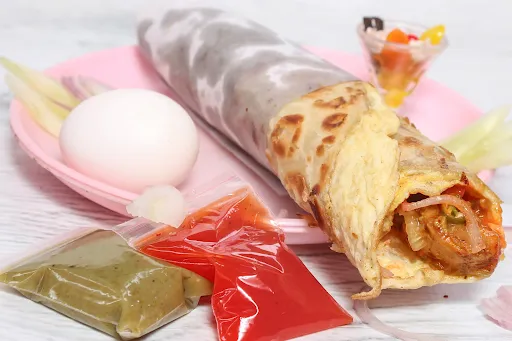 Egg With Chicken Roll