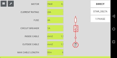 Electrician app Screenshot