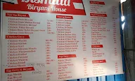 Bismilla Biryani House menu 1